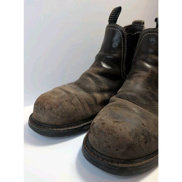 Ariat Groundbreaker Chelsea Work Boots Waterproof Steel Toe Size 10D Mens - Picture 2 of 8